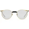 Gucci - Round Metal Glasses - Gold - Gucci Eyewear - Avvenice
