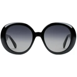 Gucci - Round Sunglasses with Web - Black - Gucci Eyewear - Avvenice