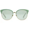 Gucci - Specialized Fit Round Frame Metal Sunglasses - Sage Green - Gucci Eyewear - Avvenice