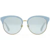Gucci - Specialized Fit Round Frame Metal Sunglasses - Light Blue - Gucci Eyewear - Avvenice
