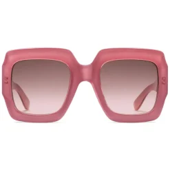 Gucci - Square Acetate Sunglasses - Pink - Gucci Eyewear - Avvenice