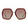 Gucci - Square Oversize Acetate Sunglasses - Pink - Gucci Eyewear - Avvenice