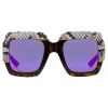 Gucci - Square Oversize Sunglasses - Snake - Gucci Eyewear - Avvenice
