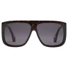 Gucci - Square Sunglasses with Side Protections - Shiny Turtle Amber - Gucci Eyewear - Avvenice