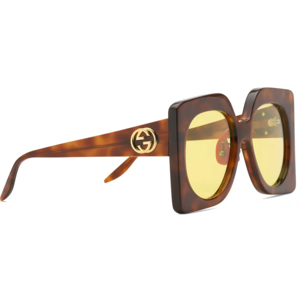 Gucci - Square Sunglasses - Tortoise - Gucci Eyewear - Avvenice
