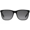 Gucci - Squared Acetate Sunglasses - Black Acetate Grey Lenses - Gucci Eyewear - Avvenice