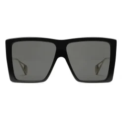 Gucci - Square-Frame Sunglasses - Black - Gucci Eyewear - Avvenice