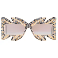 Gucci - Sunglasses with Mask with Swarovski Crystals Limited Edition - Rétro Details - Gucci Eyewear - Avvenice