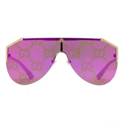 Gucci - Sunglasses with Mask Frame - GG Mirror Lenses - Gucci Eyewear - Avvenice