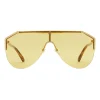 Gucci - Sunglasses with Mask Frame - Yellow - Gucci Eyewear - Avvenice