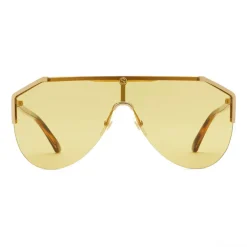 Gucci - Sunglasses with Mask Frame - Yellow - Gucci Eyewear - Avvenice