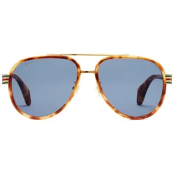 Gucci - SunglassesAviator - Light Turtle Acetate - Gucci Eyewear - Avvenice