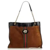 Gucci Vintage - 2018 Large Rajah Tote Bag - Brown - Leather Handbag - Luxury High Quality - Avvenice