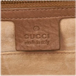 Gucci Vintage - 1973 Leather Shoulder Bag - Brown - Leather Handbag - Luxury High Quality - Avvenice