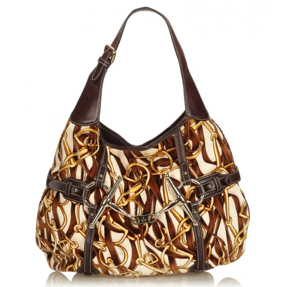 Gucci Vintage - 85 th Anniversary Hobo Bag - White - Leather Handbag - Luxury High Quality - Avvenice