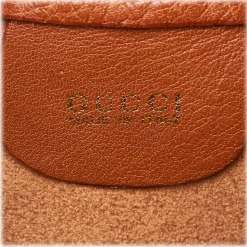 Gucci Vintage - Bamboo Leather Backpack - Brown - Leather Backpack - Luxury High Quality - Avvenice