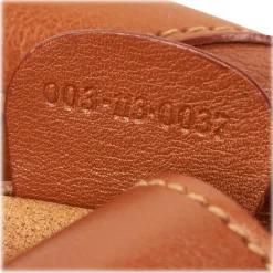 Gucci Vintage - Bamboo Leather Backpack - Brown - Leather Backpack - Luxury High Quality - Avvenice