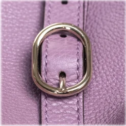 Gucci Vintage - Bamboo Leather Shopper Bag - Purple - Leather Handbag - Luxury High Quality - Avvenice