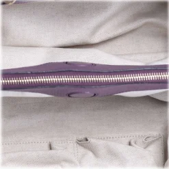 Gucci Vintage - Bamboo Leather Shopper Bag - Purple - Leather Handbag - Luxury High Quality - Avvenice