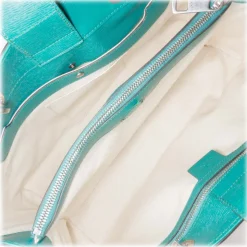 Gucci Vintage - Blooms Bamboo Shopper Bag - Green - Leather Handbag - Luxury High Quality - Avvenice