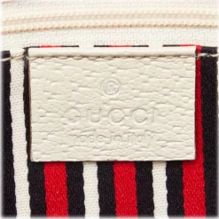 Gucci Vintage - Canvas Abbey Tote Bag - Blue - Leather Handbag - Luxury High Quality - Avvenice