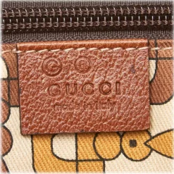 Gucci Vintage - Canvas Crossbody Bag - Brown - Leather Handbag - Luxury High Quality - Avvenice