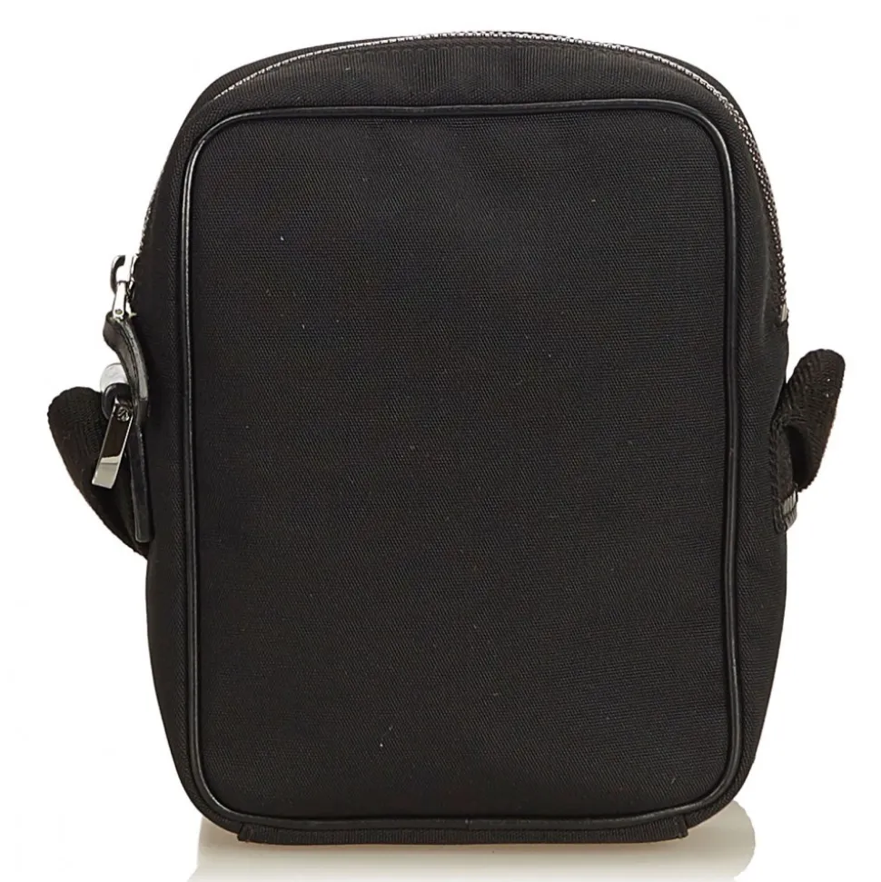 Gucci Vintage - Canvas Crossbody Bag - Black - Leather Handbag - Luxury High Quality - Avvenice