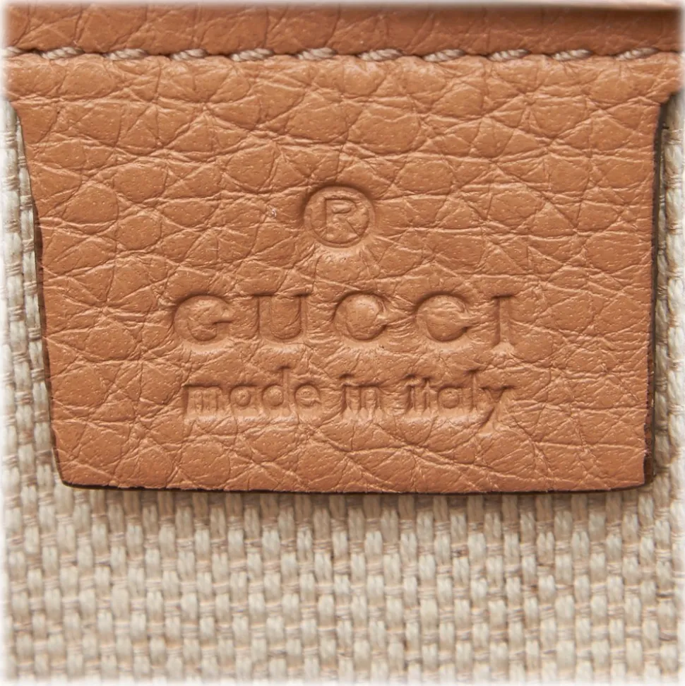 Gucci Vintage - Canvas Floral Tote Bag - White - Leather Handbag - Luxury High Quality - Avvenice