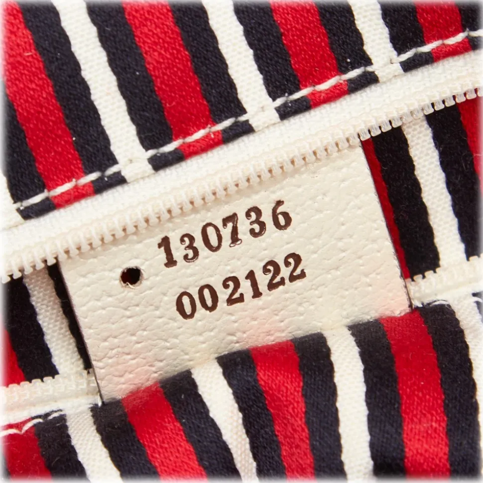 Gucci Vintage - Canvas Pelham Tote Bag - Blue - Leather Handbag - Luxury High Quality - Avvenice