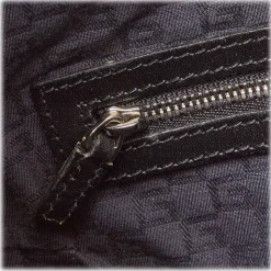 Gucci Vintage - Canvas Reins Hobo Bag - Black - Leather Handbag - Luxury High Quality - Avvenice