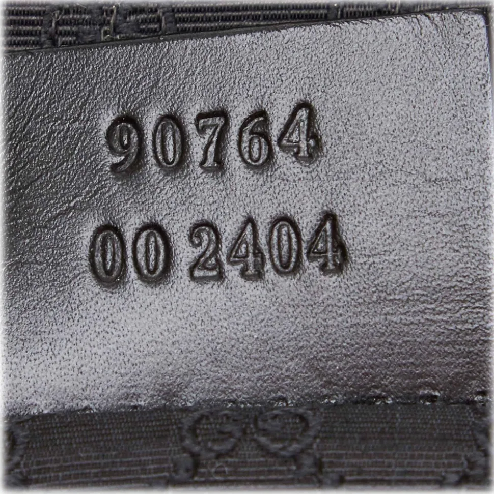 Gucci Vintage - Denim Camera Bag - Black - Leather Handbag - Luxury High Quality - Avvenice