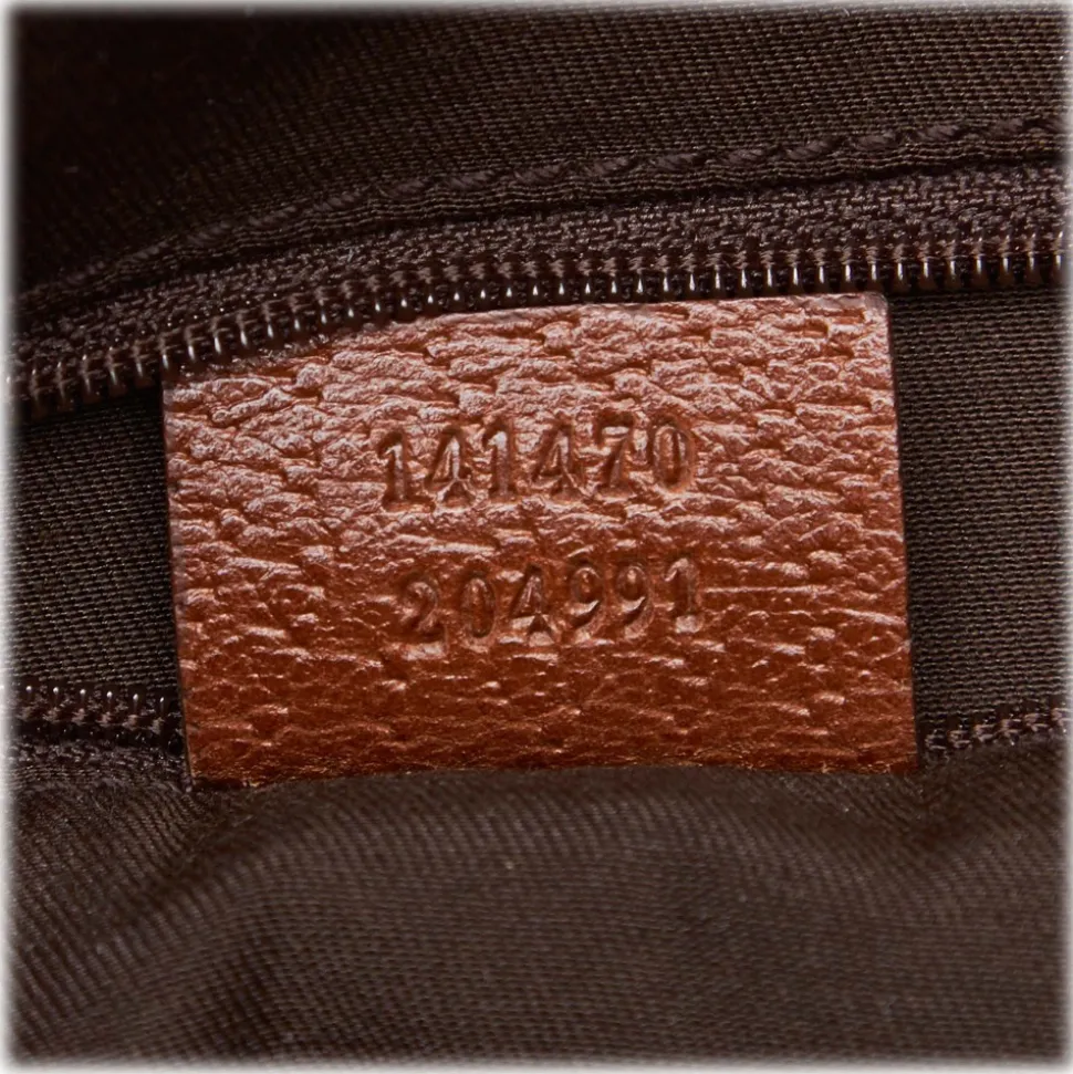 Gucci Vintage - Denim Tote Bag - Blue - Leather Handbag - Luxury High Quality - Avvenice