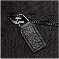 Gucci Vintage - Diamante Jacquard Travel Bag - Black Brown - Leather Handbag - Luxury High Quality - Avvenice