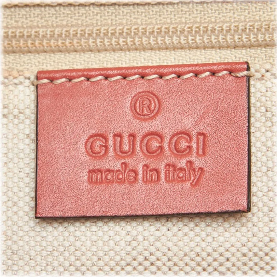 Gucci Vintage - Diamante Jacquard Sukey Handbag Bag - Brown - Leather Handbag - Luxury High Quality - Avvenice