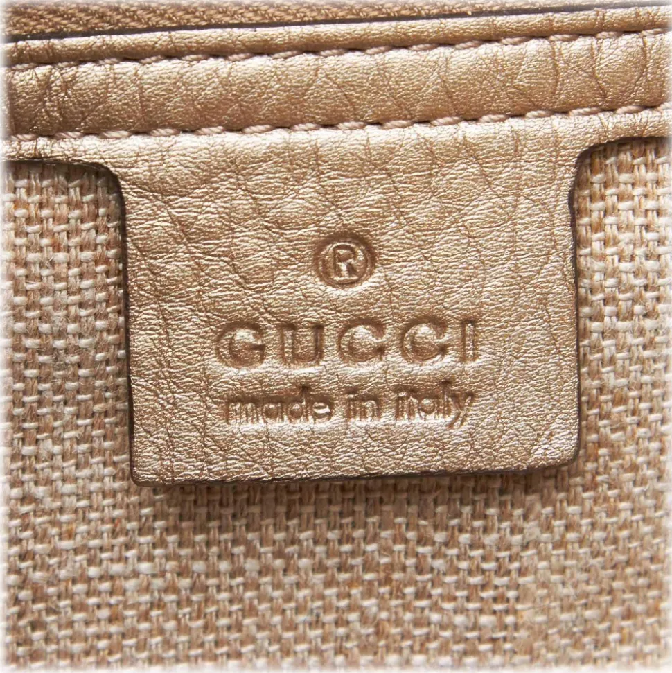Gucci Vintage - Diamante New Jackie Tassel Satchel Bag - Brown - Leather Handbag - Luxury High Quality - Avvenice
