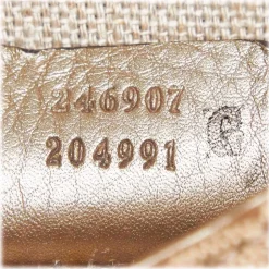 Gucci Vintage - Diamante New Jackie Tassel Satchel Bag - Brown - Leather Handbag - Luxury High Quality - Avvenice