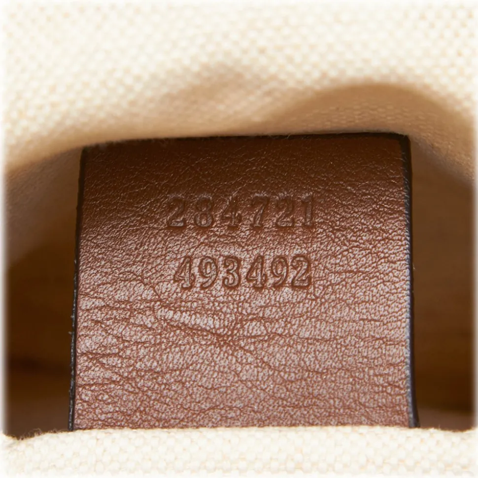 Gucci Vintage - Flora Canvas Tote Bag - Blue - Leather Handbag - Luxury High Quality - Avvenice