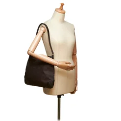 Gucci Vintage - GG Canvas Shoulder Bag - Brown - Leather Handbag - Luxury High Quality - Avvenice