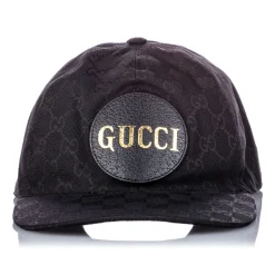 Gucci Vintage - GG Canvas Baseball Cap - Black - Canvas Cap - Luxury High Quality - Avvenice