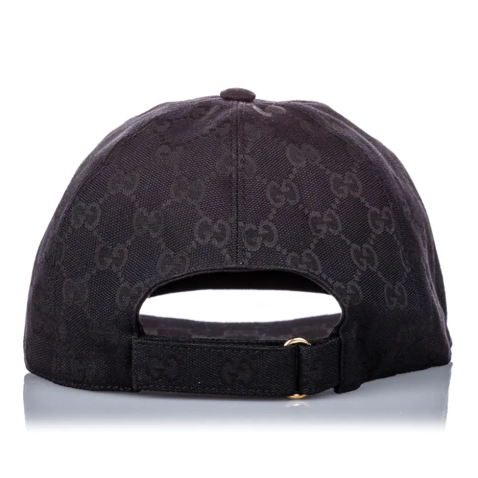 Gucci Vintage - GG Canvas Baseball Cap - Black - Canvas Cap - Luxury High Quality - Avvenice
