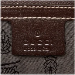 Gucci Vintage - GG Crystal Coated Canvas Hysteria Handbag Bag - Brown - Leather Handbag - Luxury High Quality - Avvenice