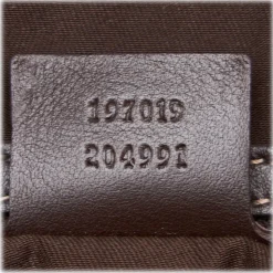 Gucci Vintage - GG Crystal Hysteria Handbag Bag - Brown - Leather Handbag - Luxury High Quality - Avvenice