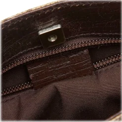 Gucci Vintage - GG Handbag Bag - Brown - Leather Handbag - Luxury High Quality - Avvenice