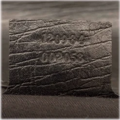 Gucci Vintage - GG Horsebit Jacquard Handbag Bag - Black - Leather Handbag - Luxury High Quality - Avvenice