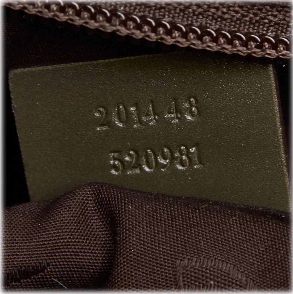 Gucci Vintage - GG Imprime Crossbody Bag - Brown - Leather Handbag - Luxury High Quality - Avvenice