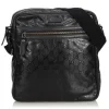 Gucci Vintage - GG Imprime Messenger Bag - Black - Leather Handbag - Luxury High Quality - Avvenice