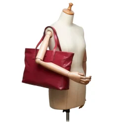 Gucci Vintage - GG Imprime Tote Bag - Pink - Leather Handbag - Luxury High Quality - Avvenice