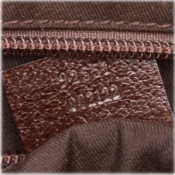 Gucci Vintage - GG Jacquard Crossbody Bag - Brown - Leather Handbag - Luxury High Quality - Avvenice