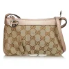Gucci Vintage - GG Jacquard Crossbody Bag - Brown - Leather Handbag - Luxury High Quality - Avvenice