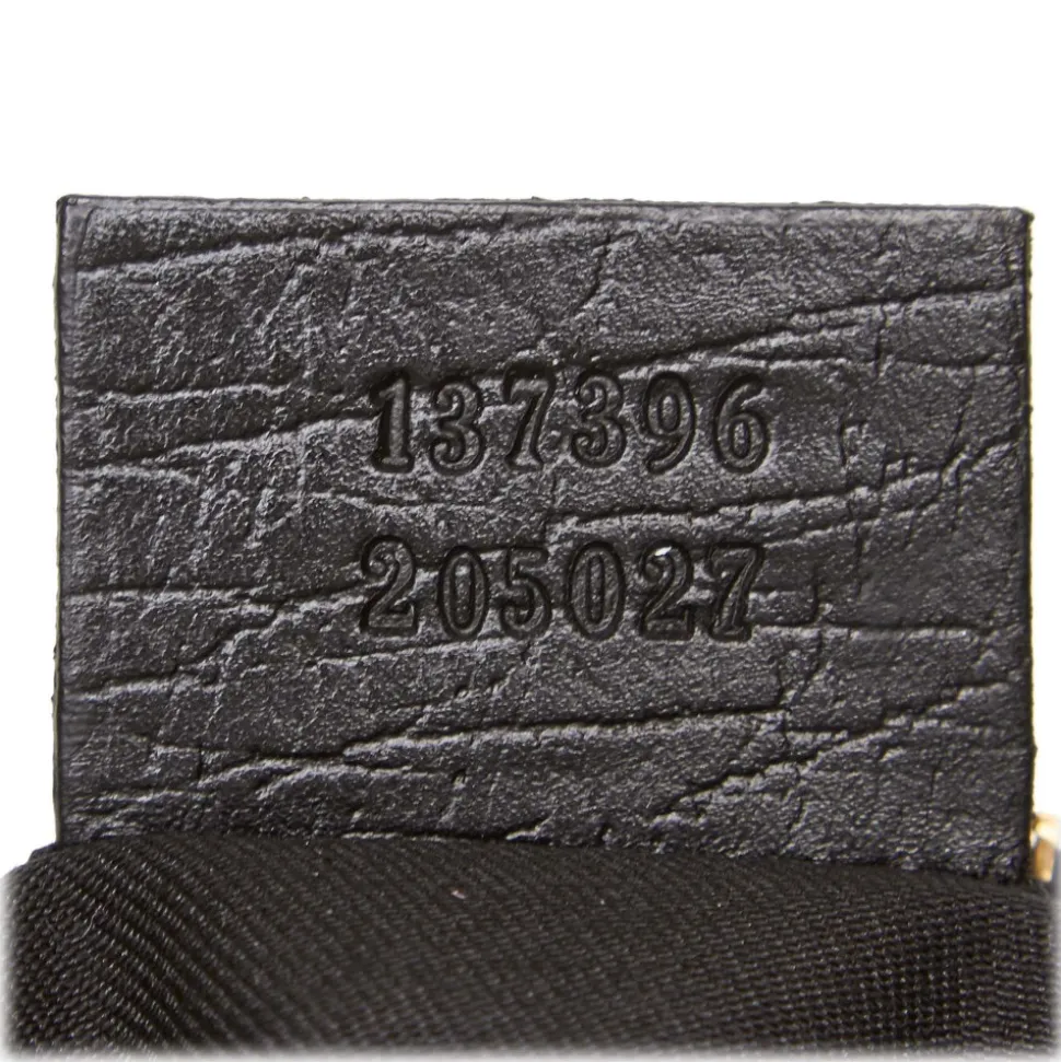 Gucci Vintage - GG Mouton Jolicoeur Tote Bag - Black - Leather Handbag - Luxury High Quality - Avvenice